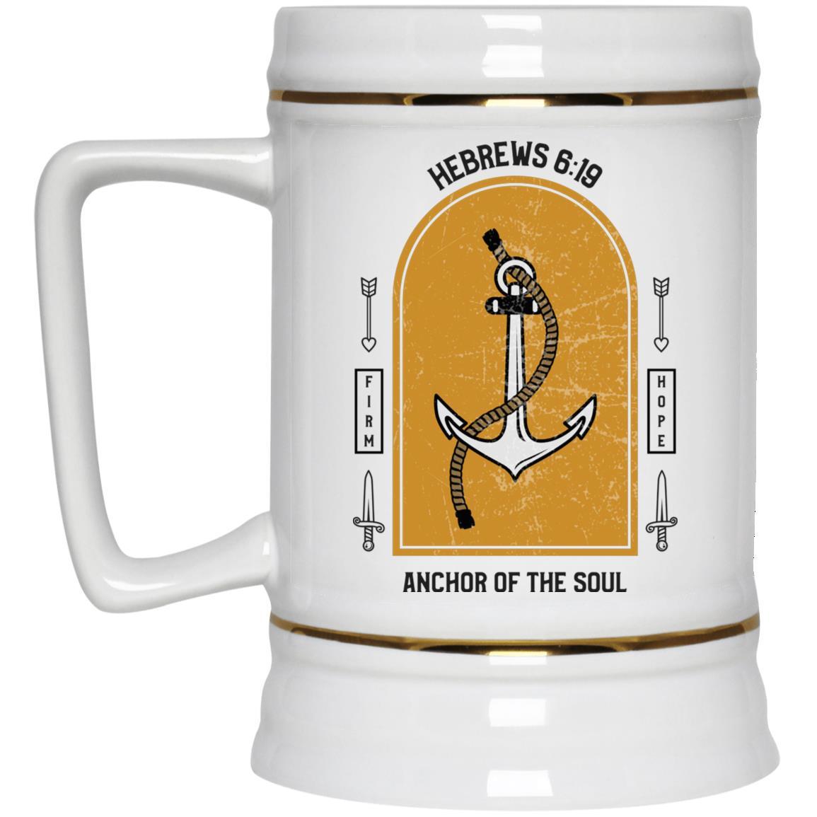 Anchor of the Soul (22oz Beer Stein) - SDG Clothing