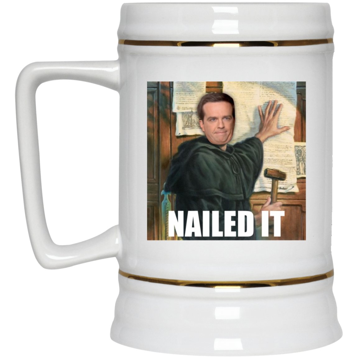Nailed It (22oz Beer Stein) - SDG Clothing