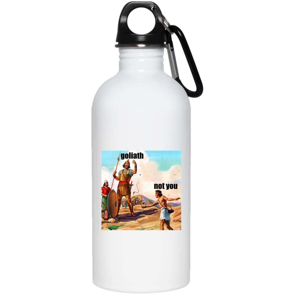 Not David (20oz Steel Water Bottle) - SDG Clothing