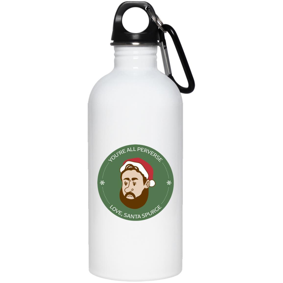Santa Spurgeon (20oz Steel Water Bottle) - SDG Clothing