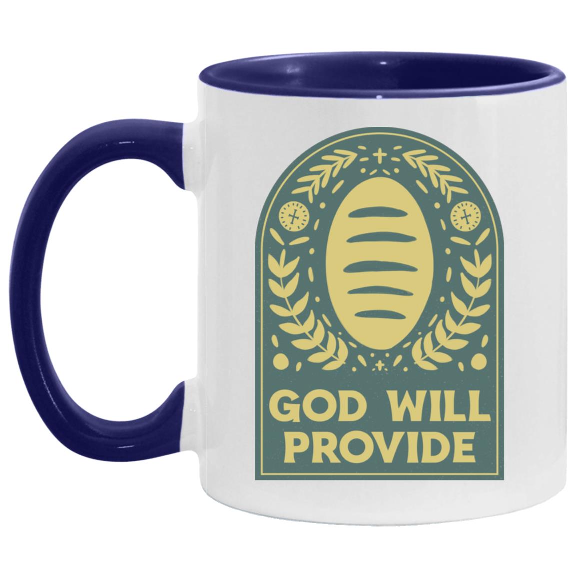 God Will Provide (11/15oz Accent Mug)