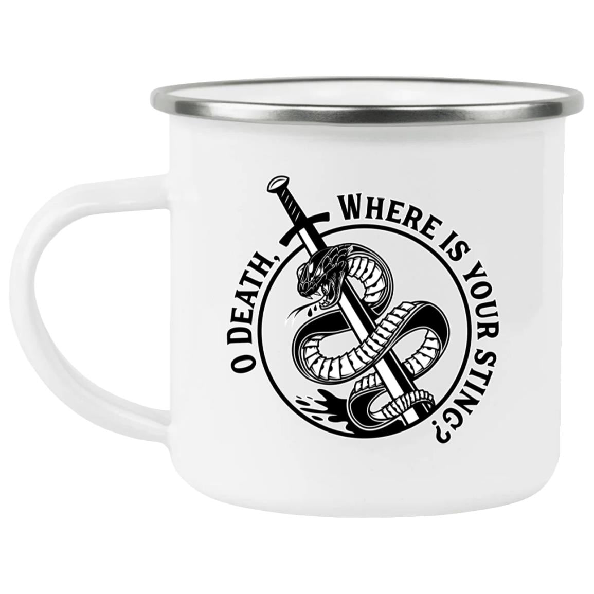 Where is Your Sting 21271 Enamel Camping Mug