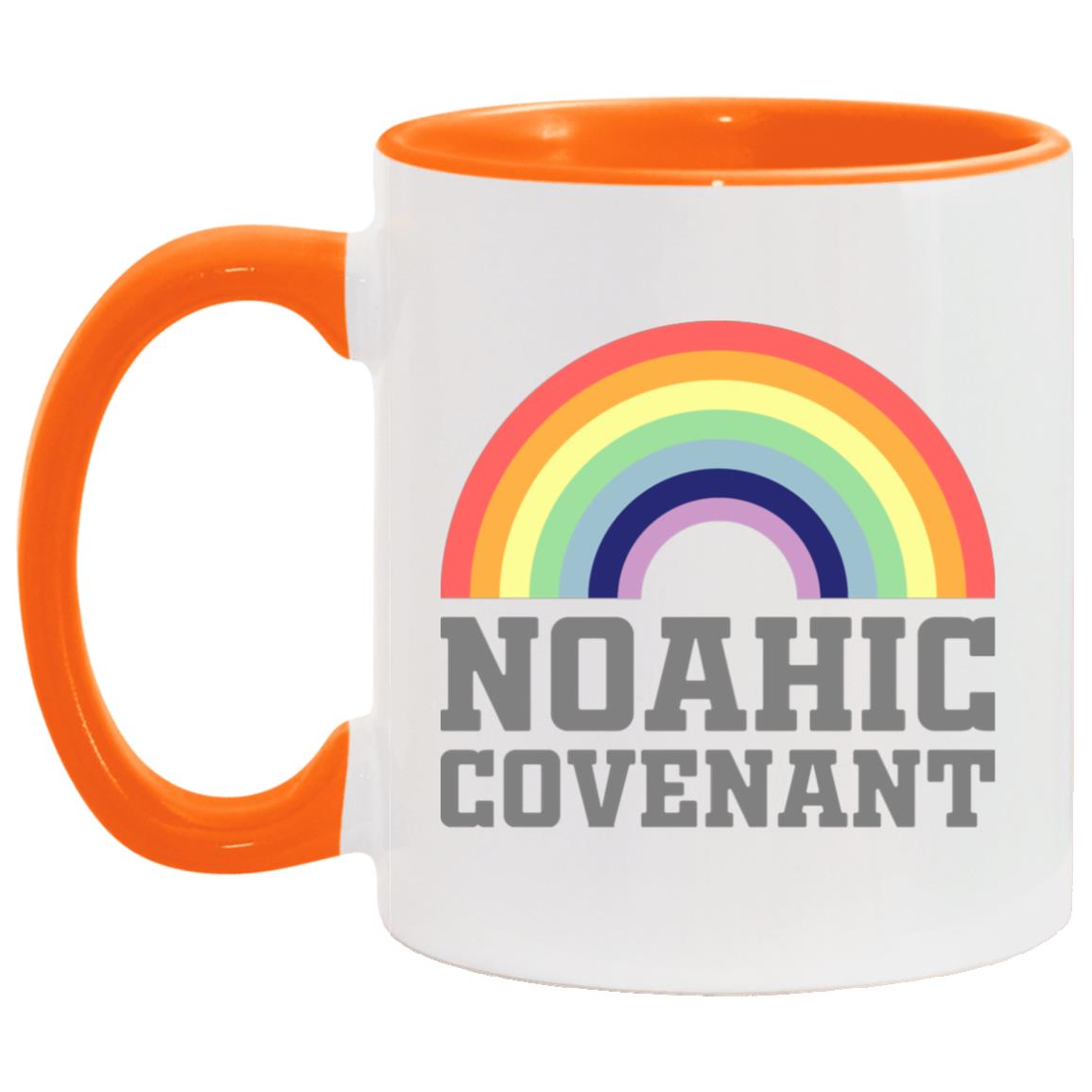 Noahic Covenant (11/15oz Accent Mug)
