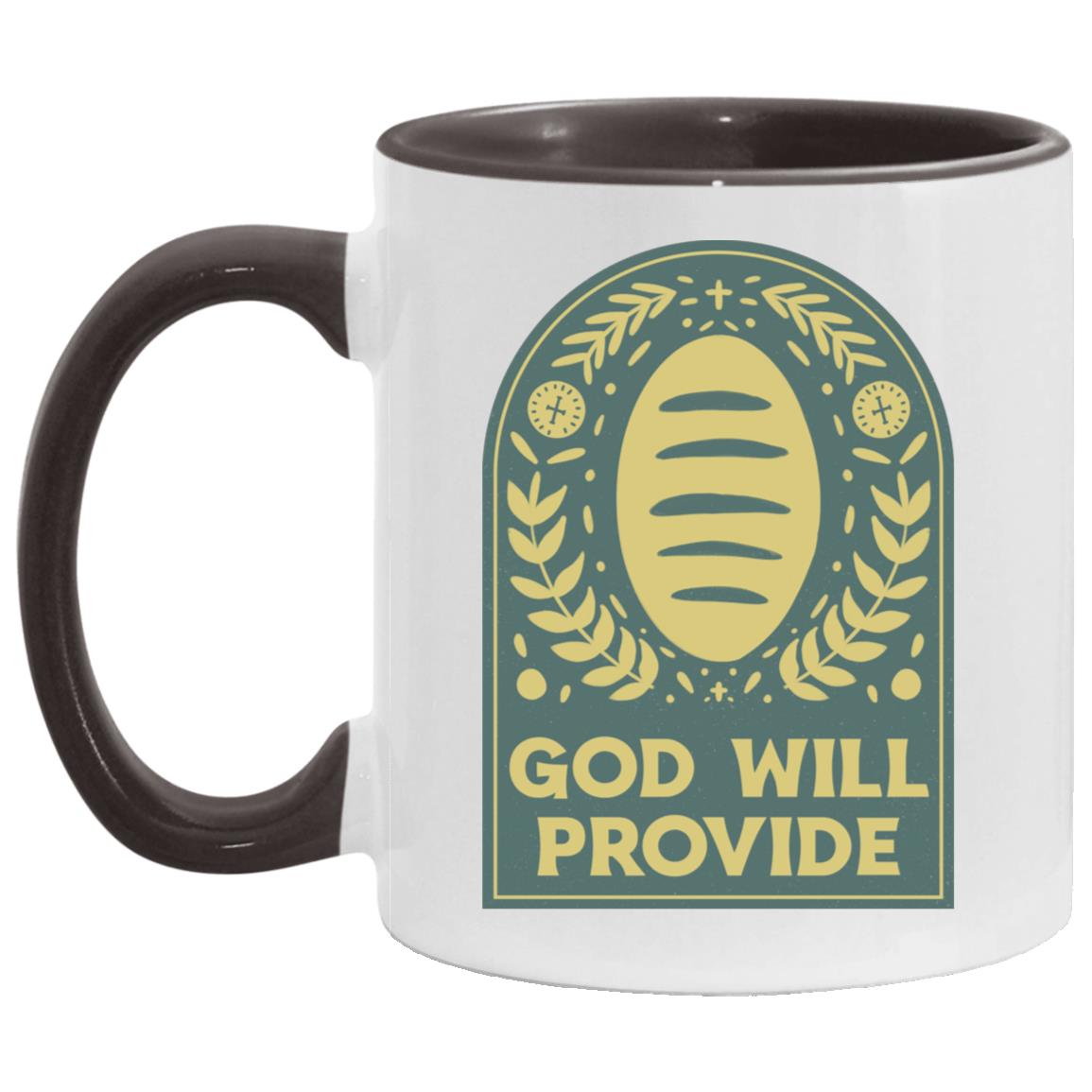 God Will Provide (11/15oz Accent Mug)