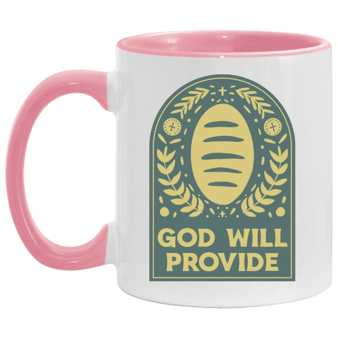 God Will Provide (11/15oz Accent Mug)