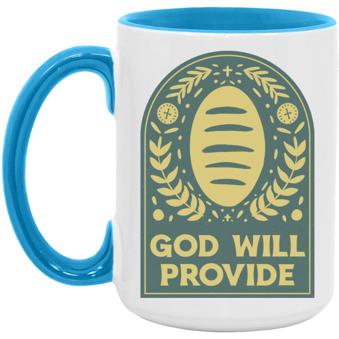 God Will Provide (11/15oz Accent Mug)