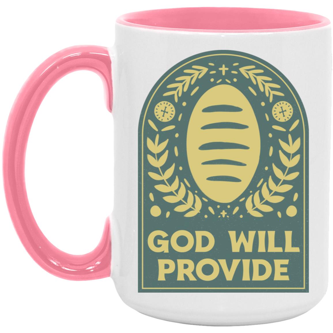 God Will Provide (11/15oz Accent Mug)