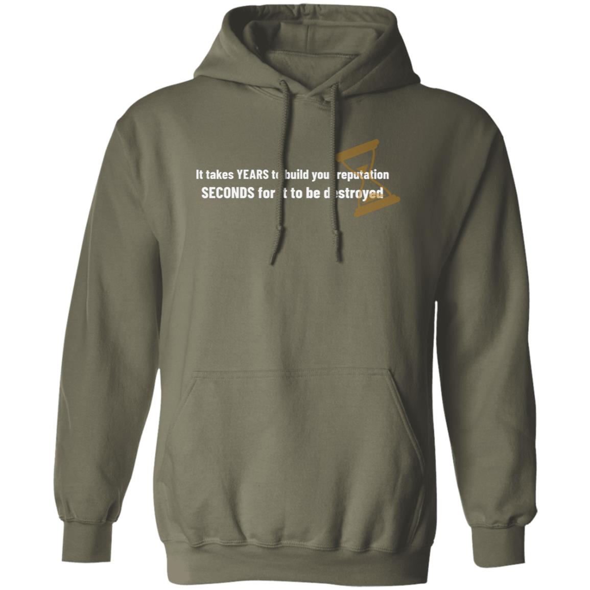 Years to Build, Seconds to Destroy (Unisex Hoodie)