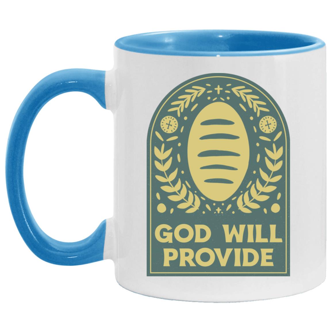 God Will Provide (11/15oz Accent Mug)