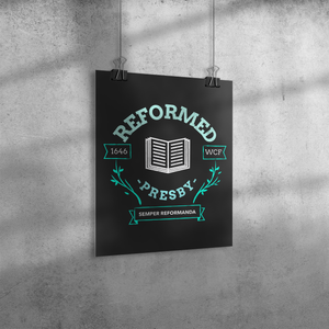 Reformed_Presbyterian_Premium_Wall_Post_11x14_Angle_V_Mockup.png
