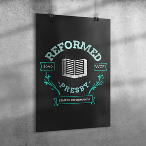 Reformed_Presbyterian_Premium_Wall_Post_24x36_Angle_V_Mockup.png