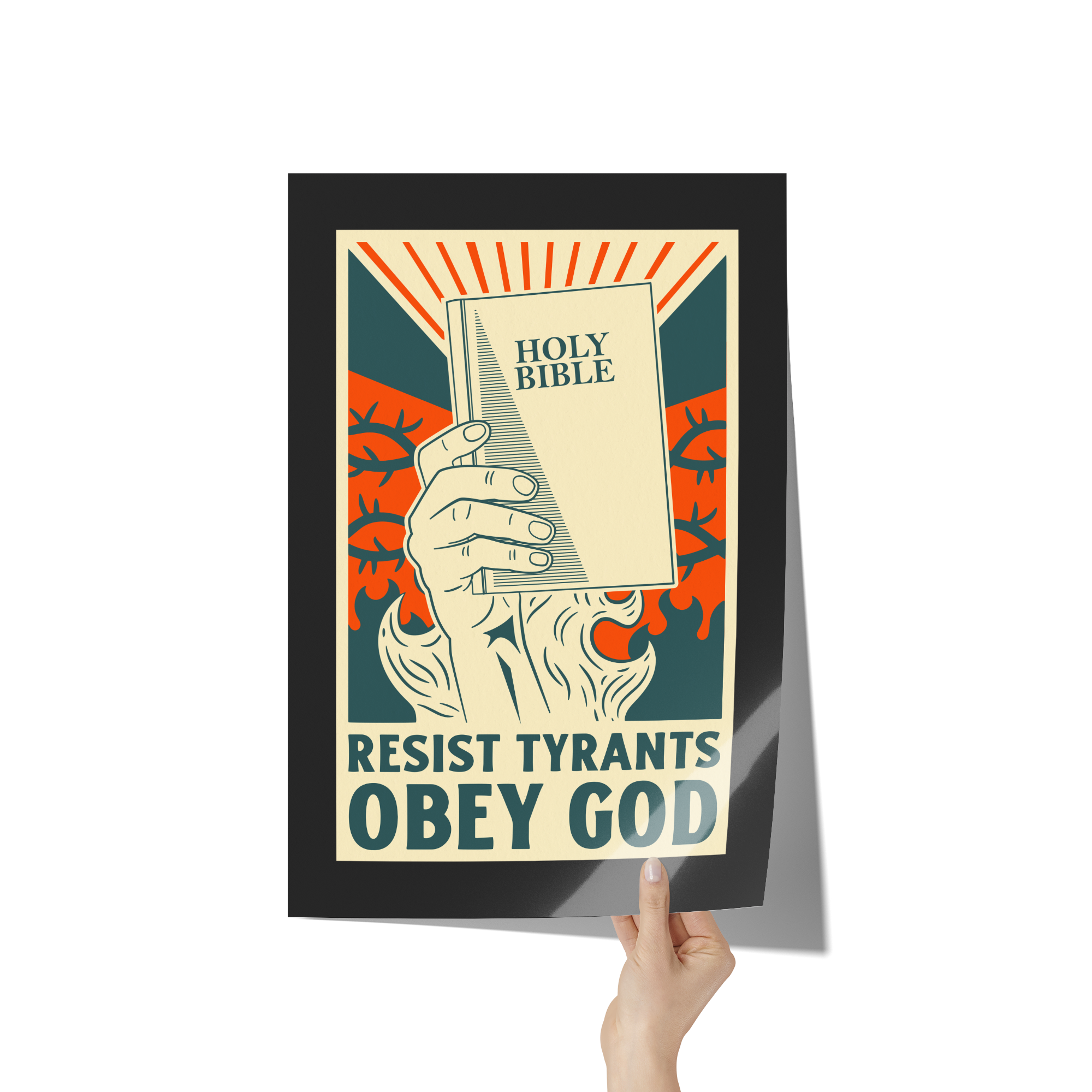 Resist_Tyrants_Bible_Premium_Wall_Poste_12x18_Hand_V_Mockup.png