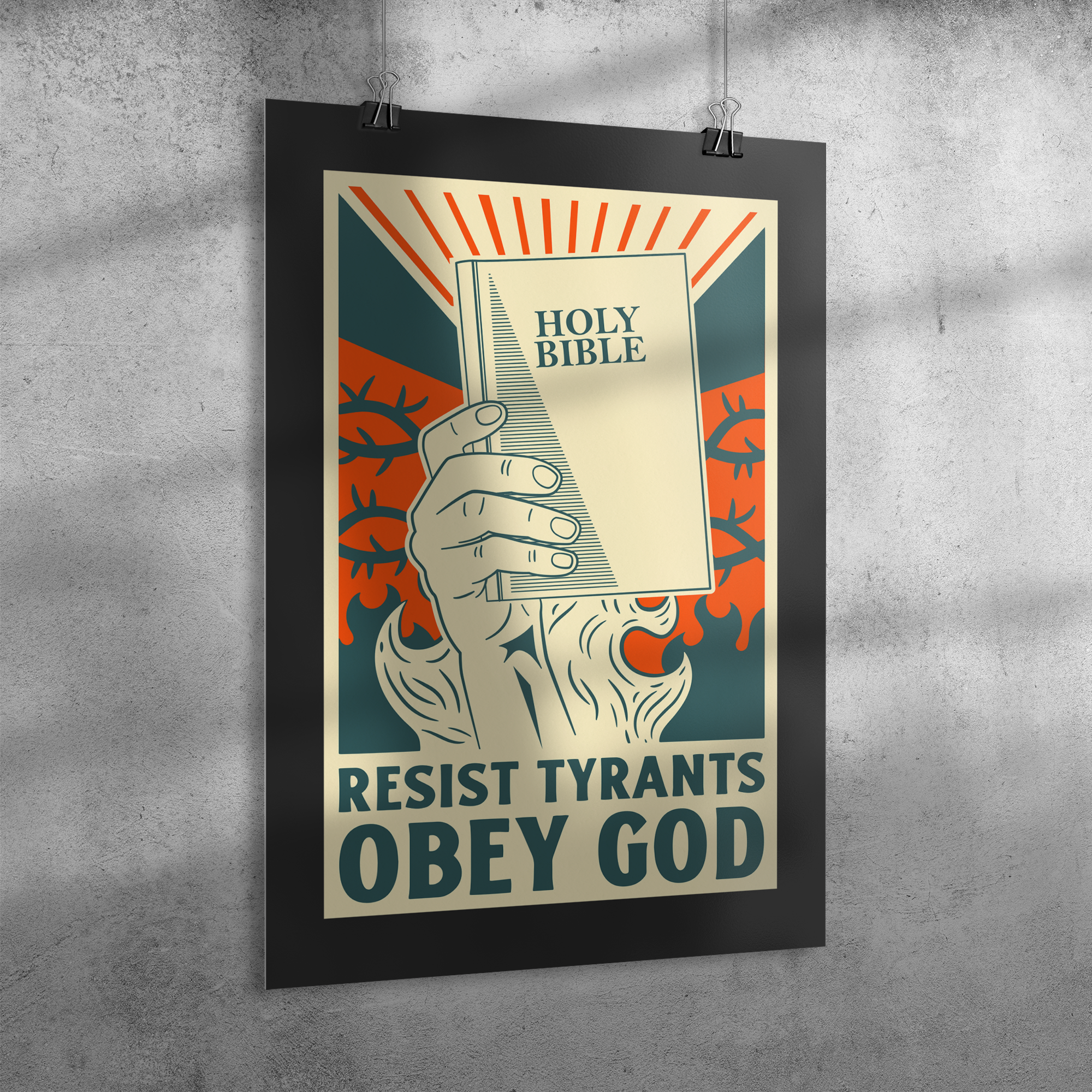 Resist_Tyrants_Bible_Premium_Wall_Poste_24x36_Angle_V_Mockup.png