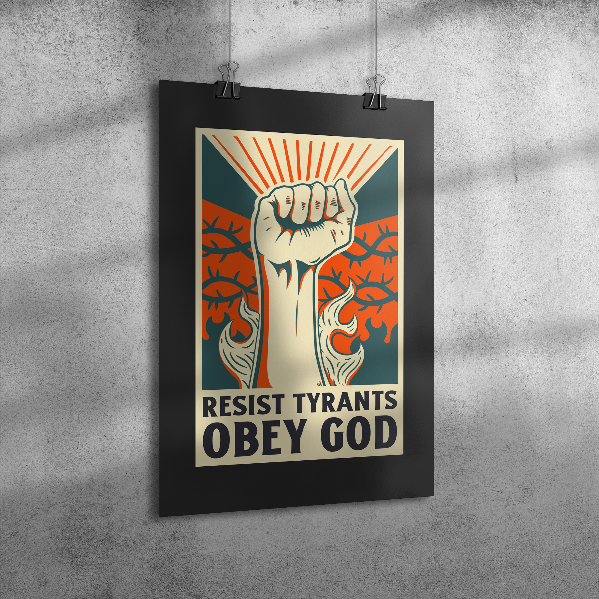 Resist_Tyrants_Premium_Wall_Poster_12x18_Angle_V_Mockup.png