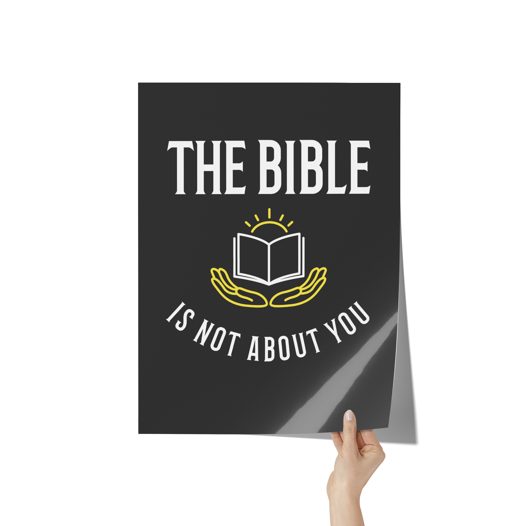 The_Bible_is_Not_About_You_Premium_Wall_18x24_Hand_V_Mockup.png