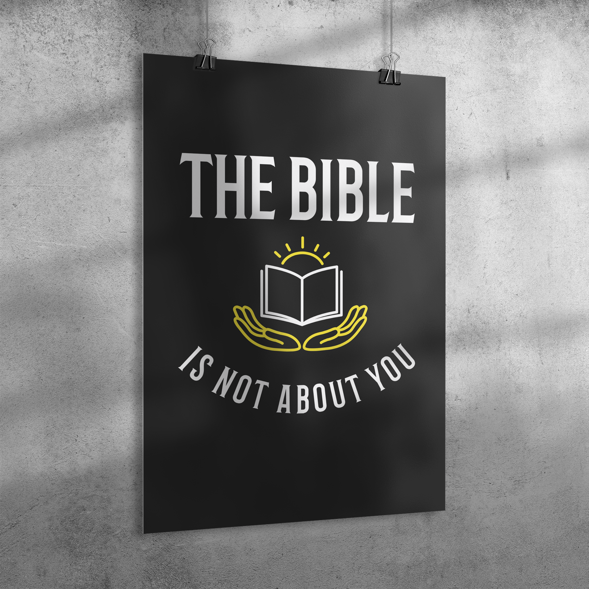 The_Bible_is_Not_About_You_Premium_Wall_24x36_Angle_V_Mockup.png