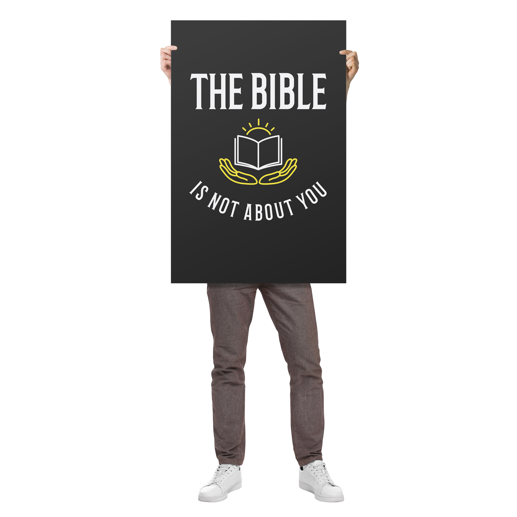 The_Bible_is_Not_About_You_Premium_Wall_24x36_Man_Holding_V_Mockup.png