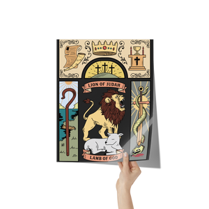 The_Lion_and_the_Lamb_Premium_Wall_Post_11x14_Hand_V_Mockup.png