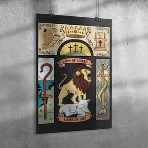 The_Lion_and_the_Lamb_Premium_Wall_Post_24x36_Angle_V_Mockup.png