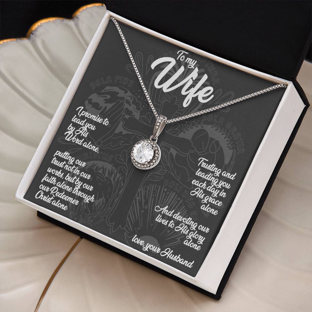 To My Wife - 5 Solas (Premium Hope Necklace)