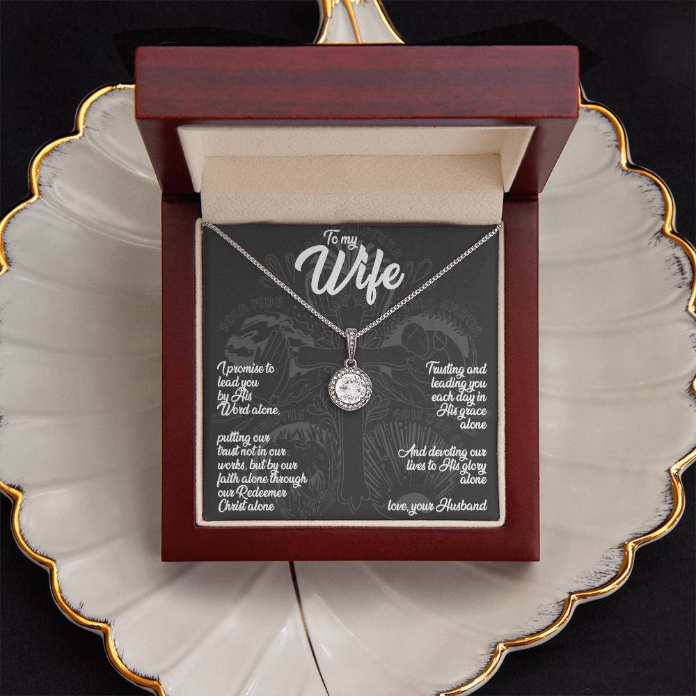 To My Wife - 5 Solas (Premium Hope Necklace)