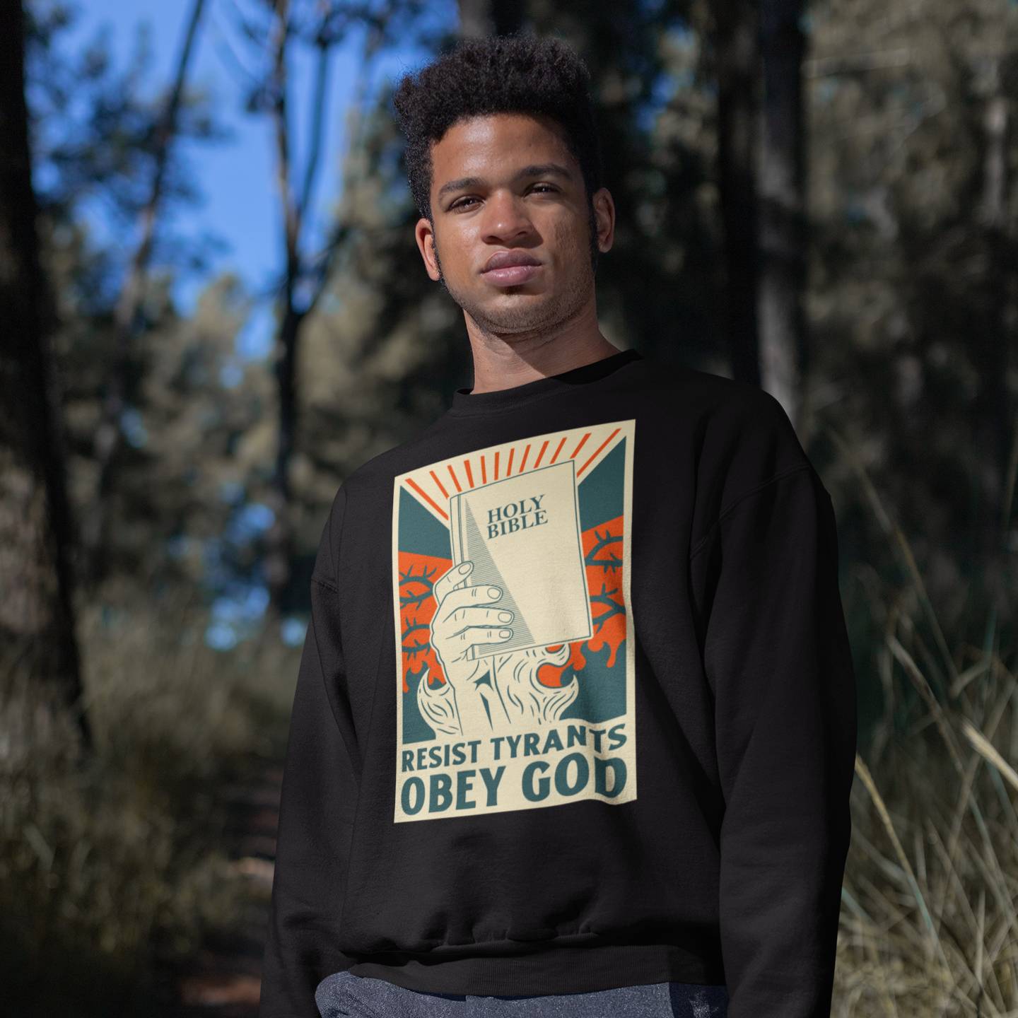 Resist Tyrants, Obey God (Unisex Sweatshirt)