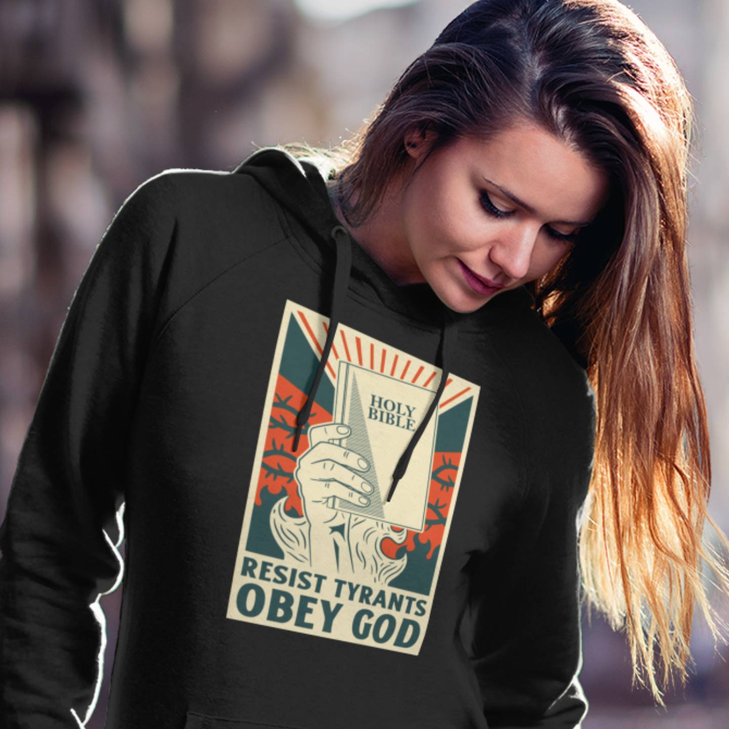 Resist Tyrants Obey God (Unisex Hoodie)