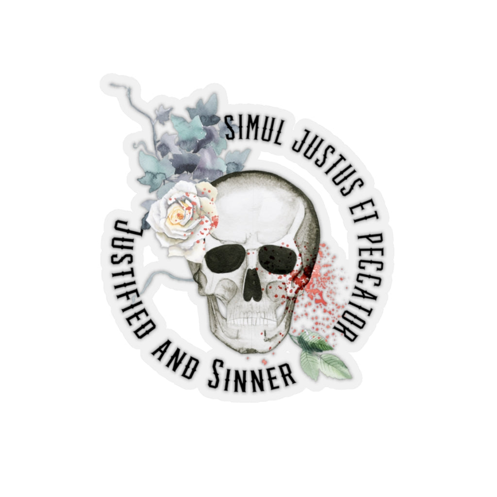 Simul Justus et Peccator (Sticker)