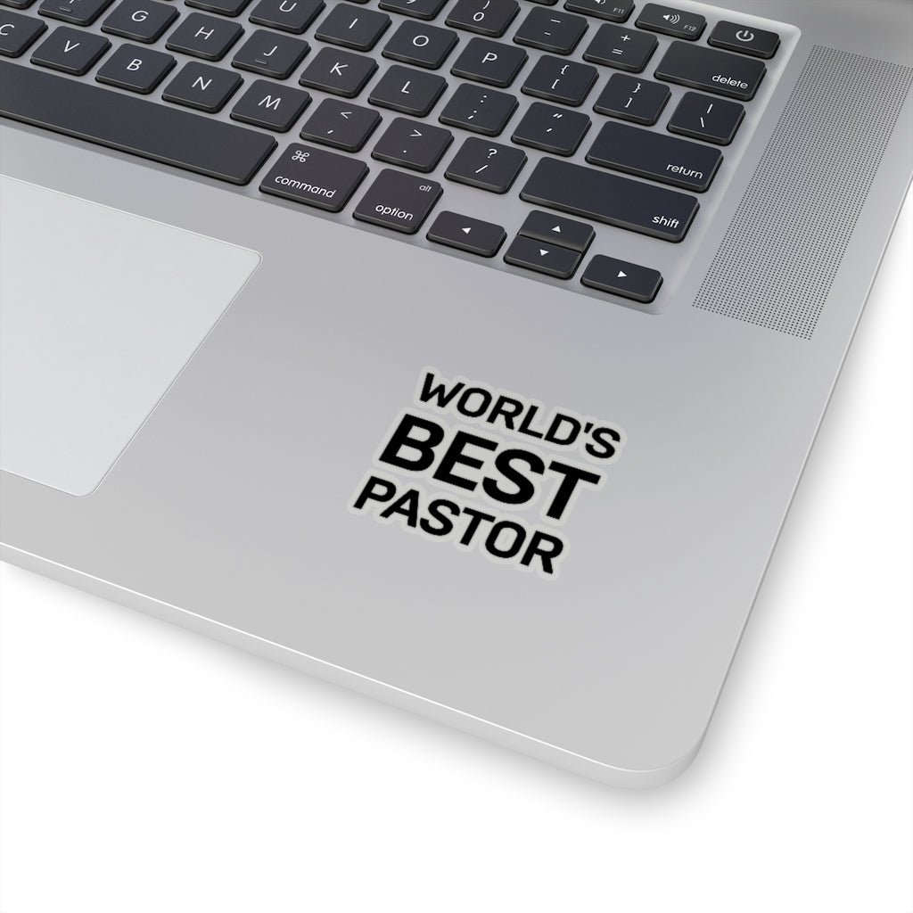 Worlds Best Pastor (Sticker)