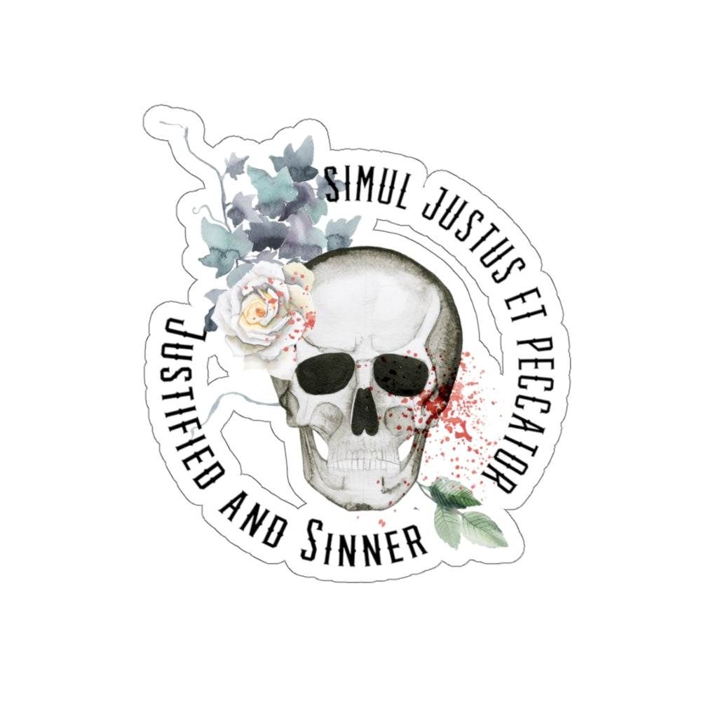 Simul Justus et Peccator (Sticker)