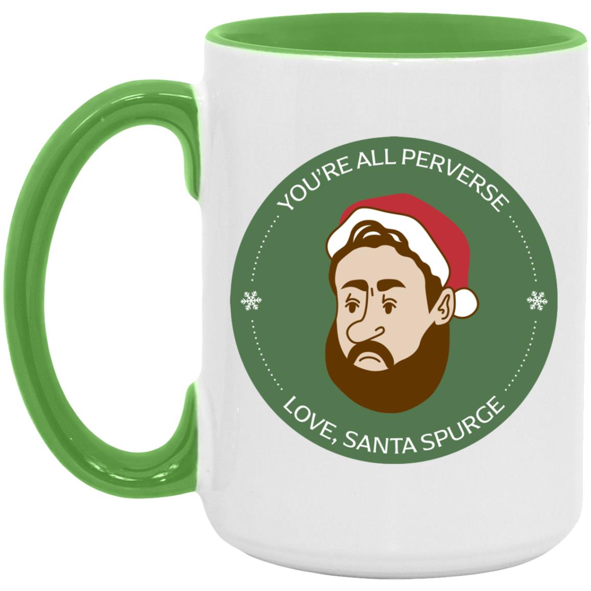 Santa Spurgeon (11/15oz Accent Mug)