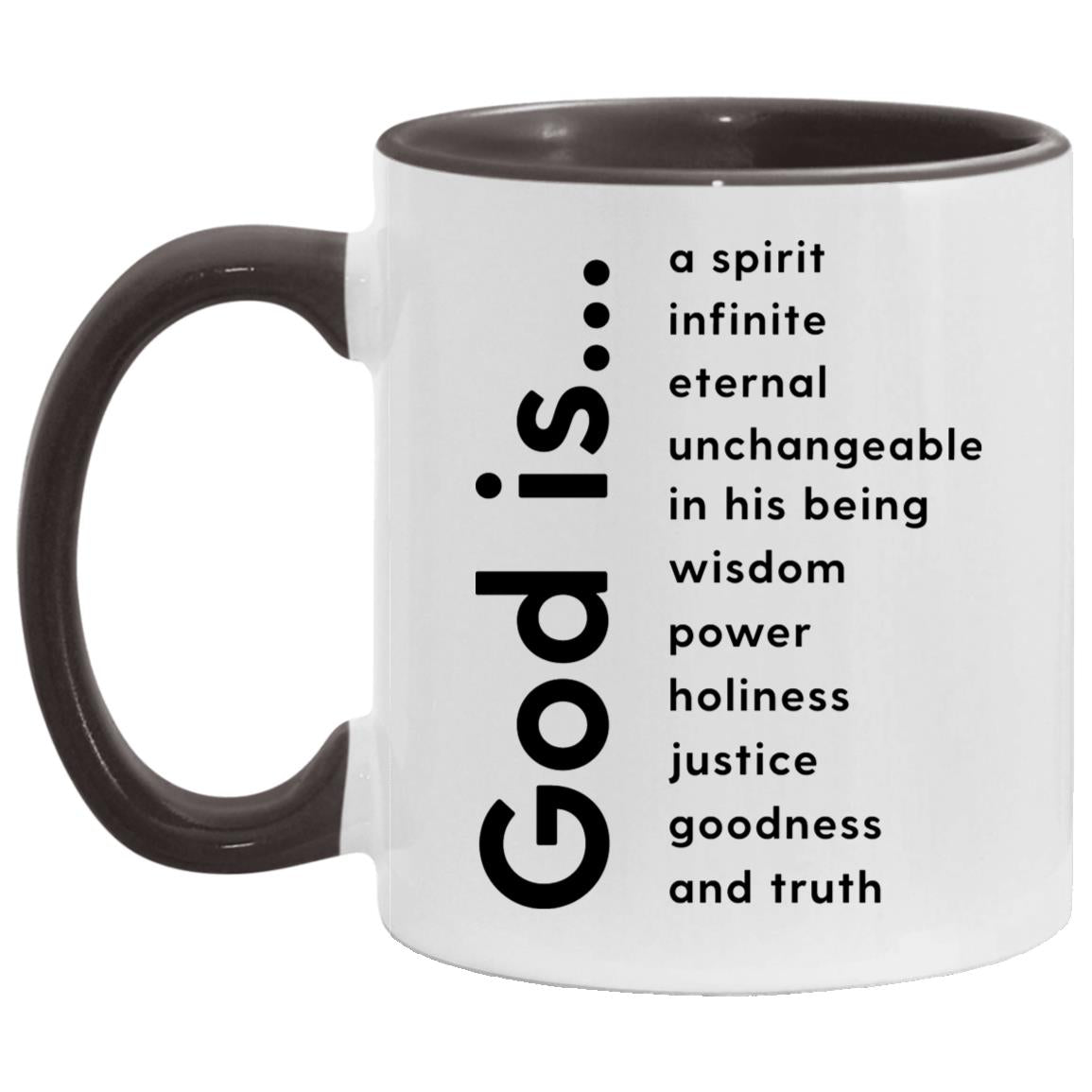 God Is (11/15oz Accent Mug)