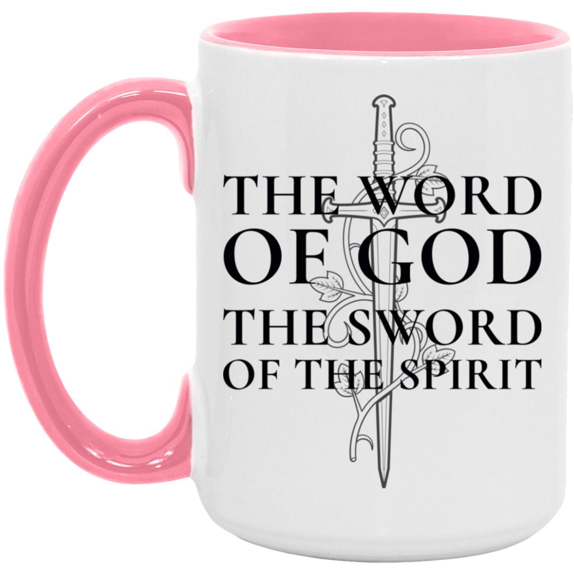 Word of God - Sword of the Spirit (11/15oz Accent Mug)