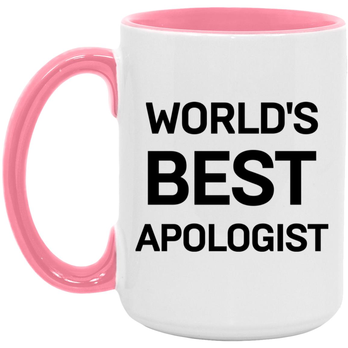 World's Best Apologist (11/15oz Accent Mug)