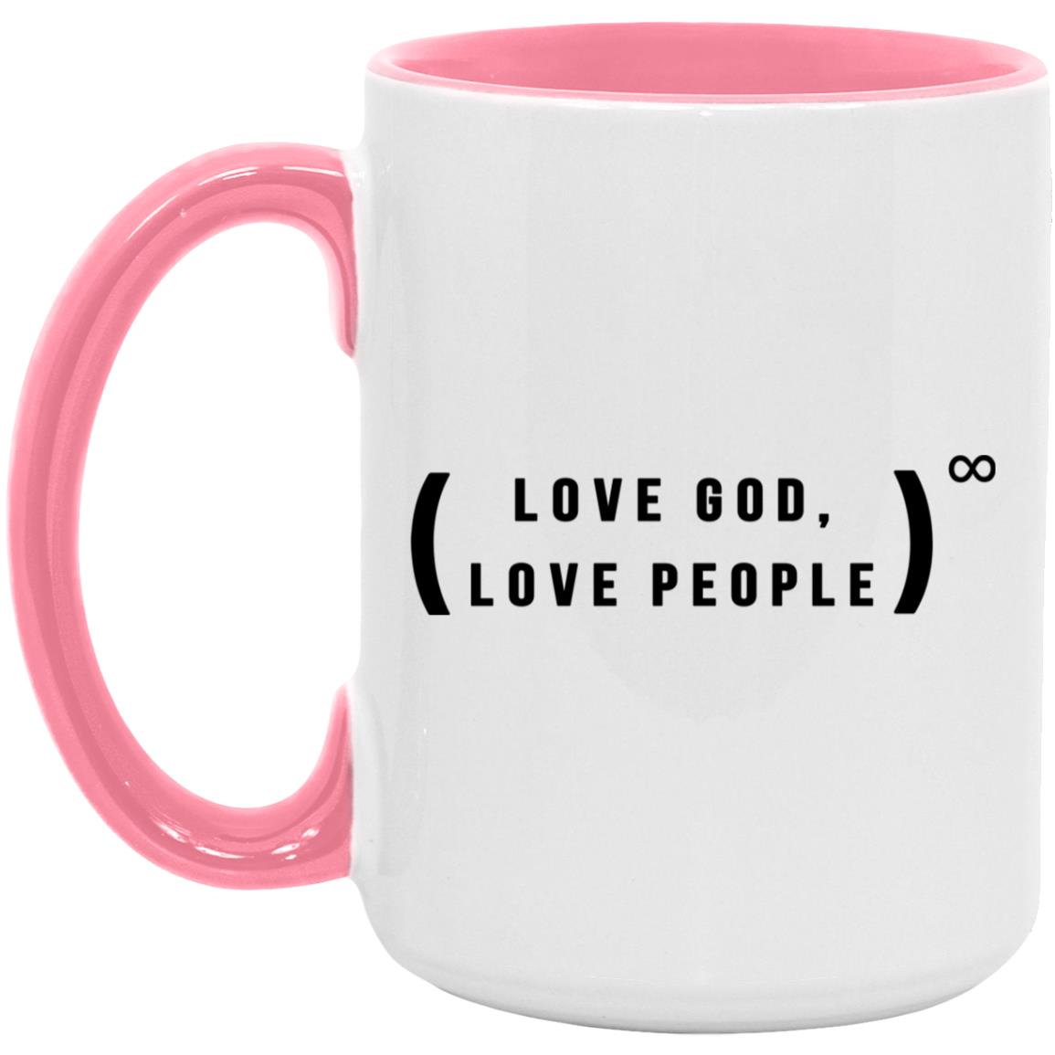 Love God, Love People (11/15oz Accent Mug)