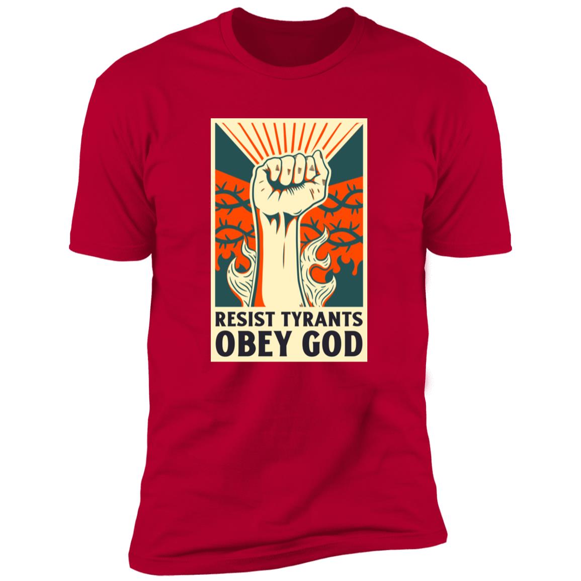 Resist Tyrants, Obey God [Alternate] (Unisex Tee)
