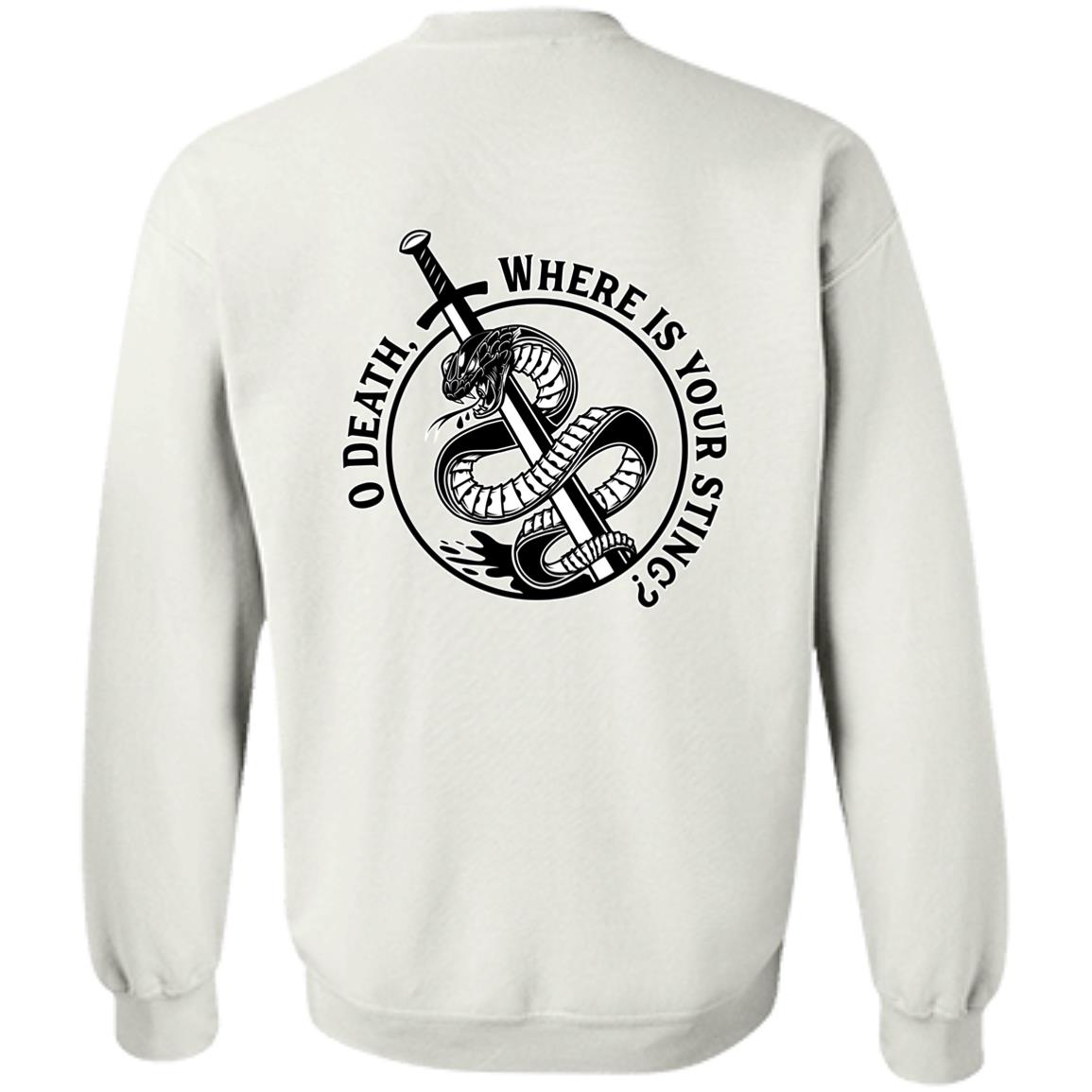 O Death, Where is Your Sting? (Unisex Sweatshirt)