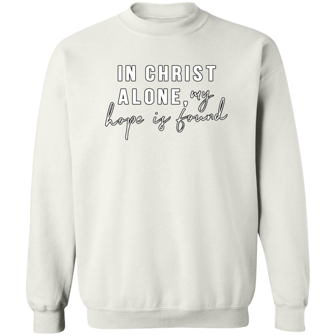 In Christ Alone (Unisex Sweatshirt)