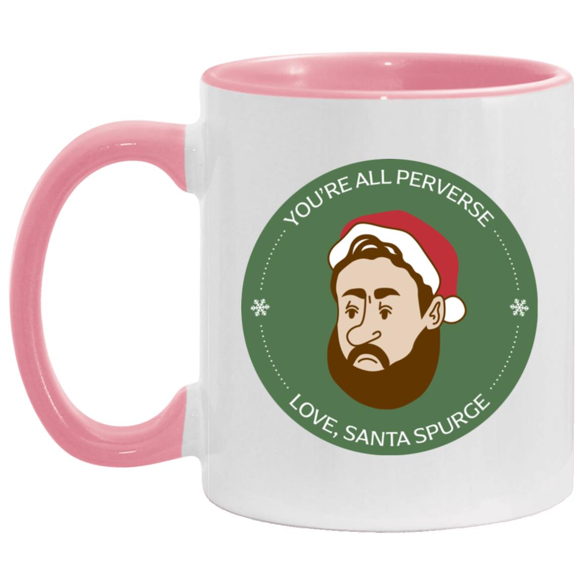 Santa Spurgeon (11/15oz Accent Mug)