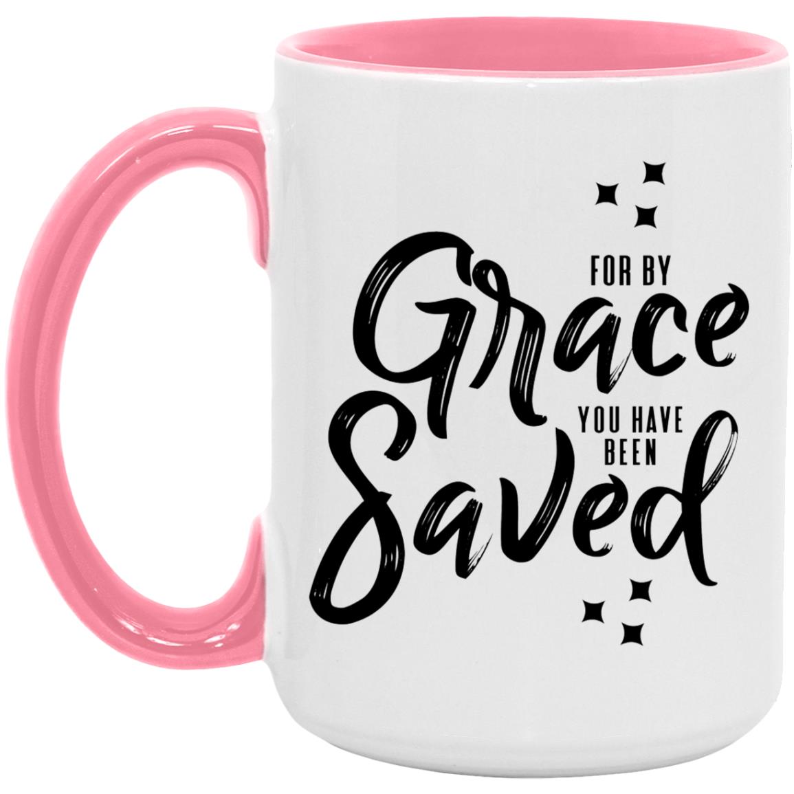 For by Grace (11/15oz Accent Mug)