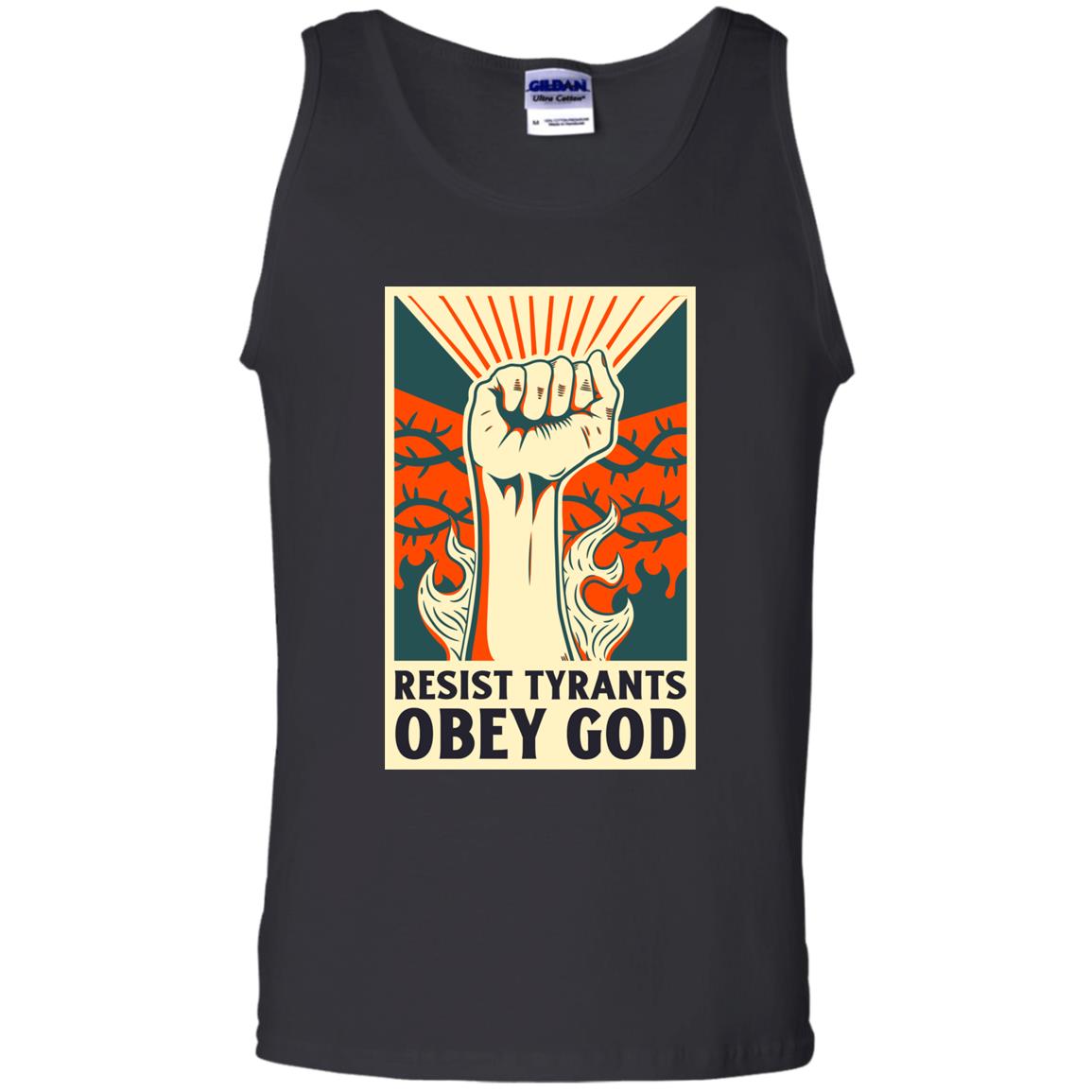 Resist Tyrants, Obey God [Alternate] (Mens & Womens Tank)