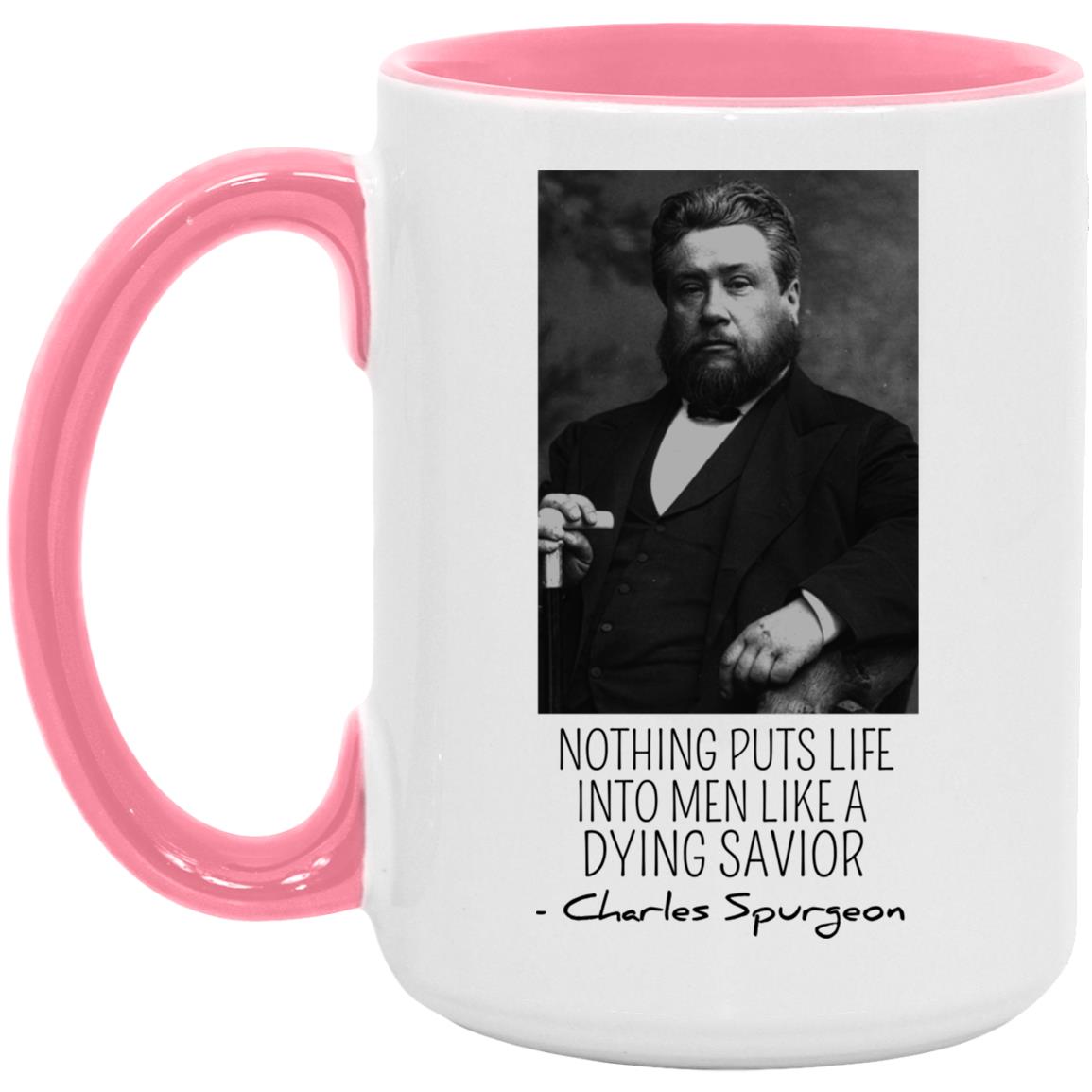 Dying Savior (11/15oz Accent Mug)