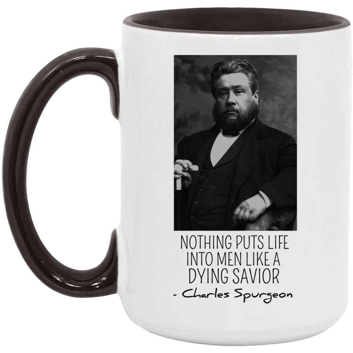 Dying Savior (11/15oz Accent Mug)