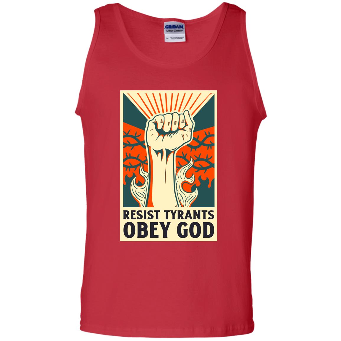 Resist Tyrants, Obey God [Alternate] (Mens & Womens Tank)
