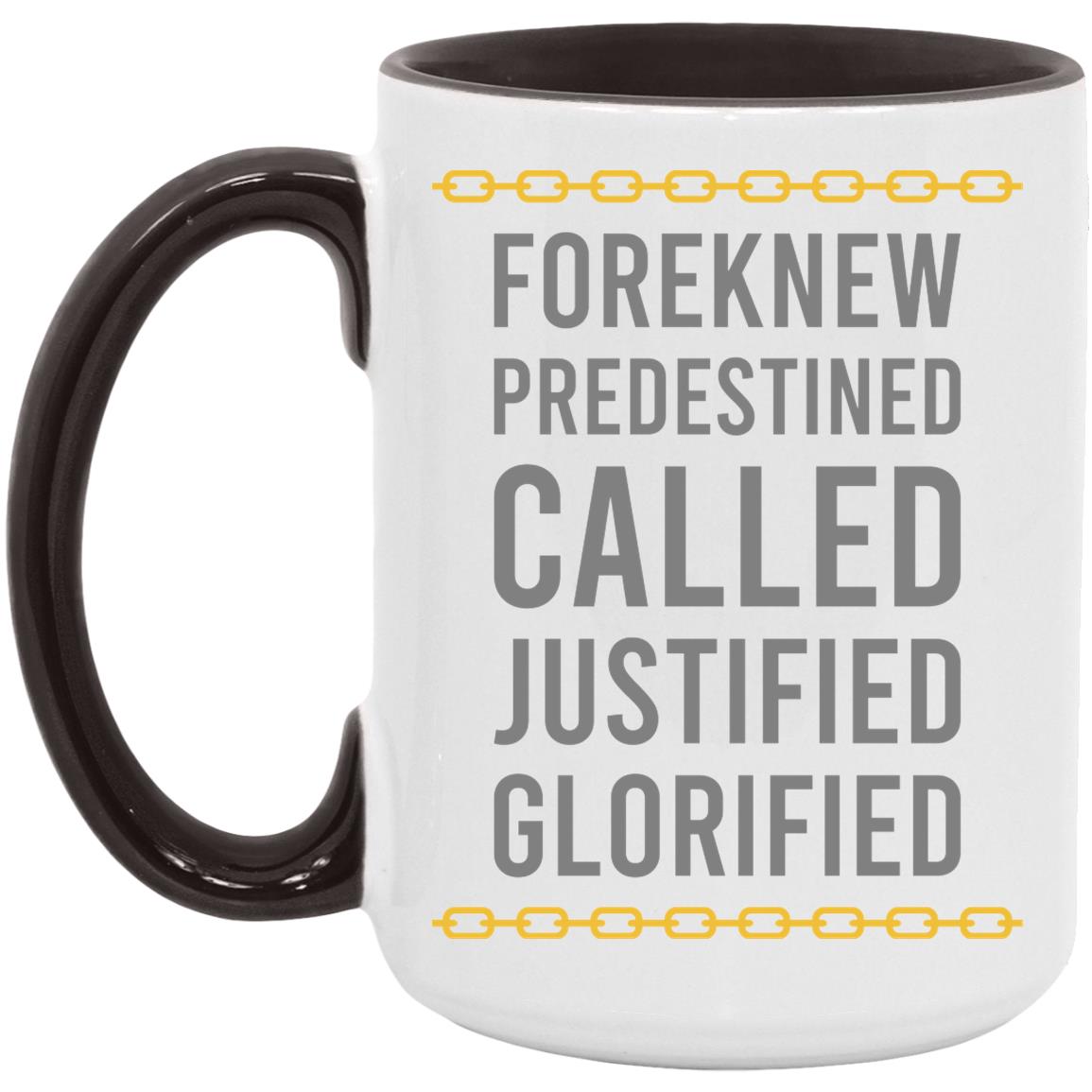 Foreknew Predestined (11/15oz Accent Mug)