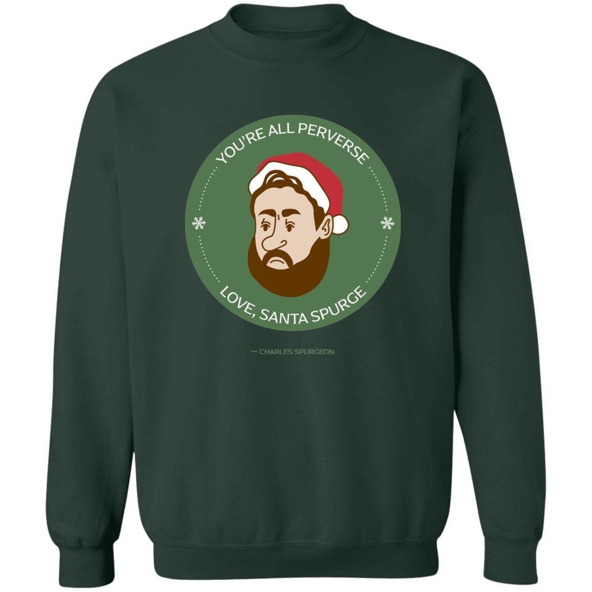 Santa Spurgeon (Unisex Sweatshirt)
