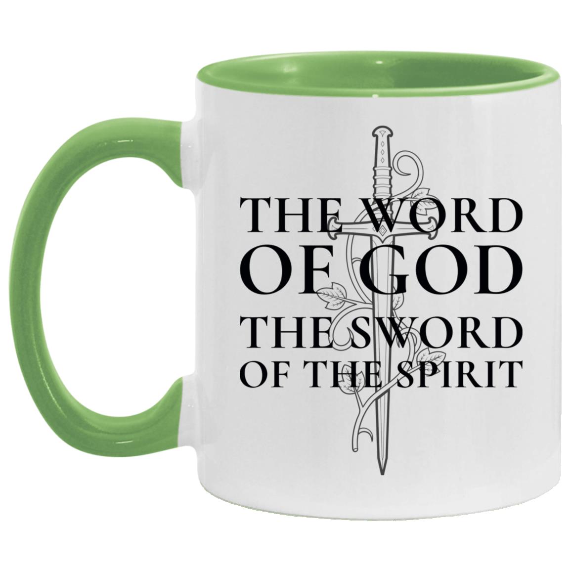 Word of God - Sword of the Spirit (11/15oz Accent Mug)