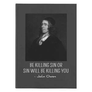 Be Killing Sin (150 Page Hardcover Journal) - SDG Clothing