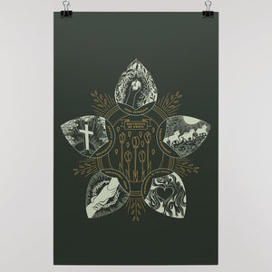 Doctrines of Grace (Wall Poster) - SDG Clothing