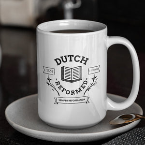 Dutch Reformed (11/15oz Black & White Mug) - SDG Clothing